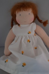 poppelien doll in summer dress