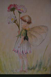 Flower Fairy schilderij